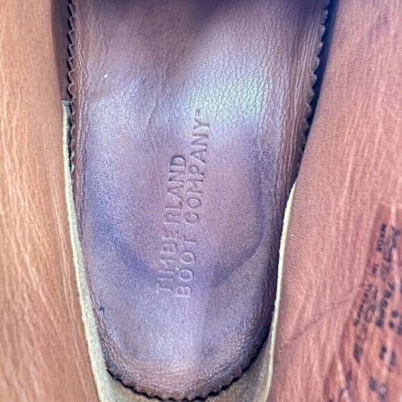 Timberland Boot Company Men Size 10 75509 Brown Leather Plain Toe Chukka Boot - Picture 15 of 16